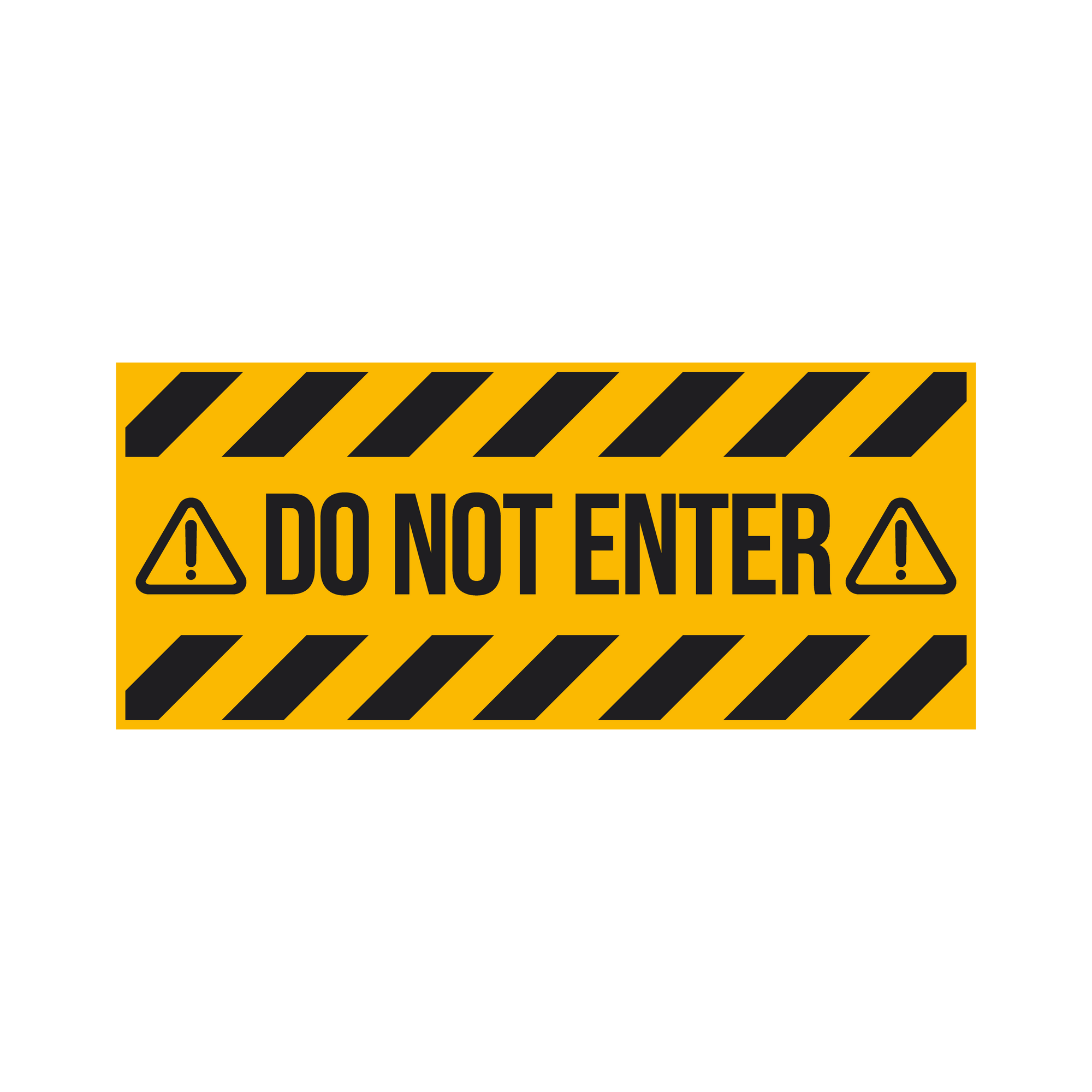 Do not enter