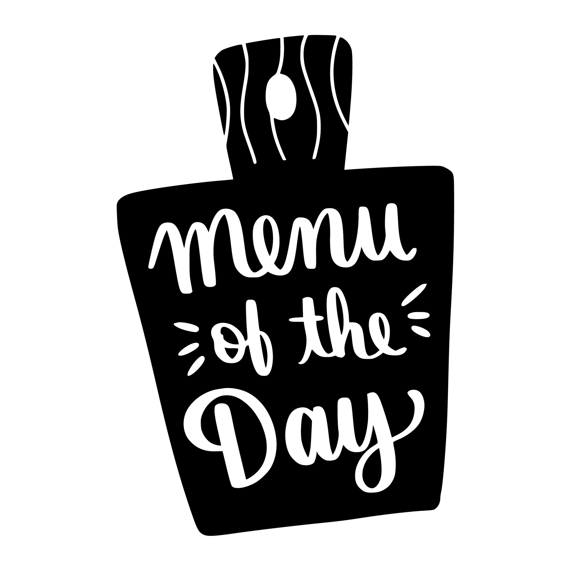 Menu of the day