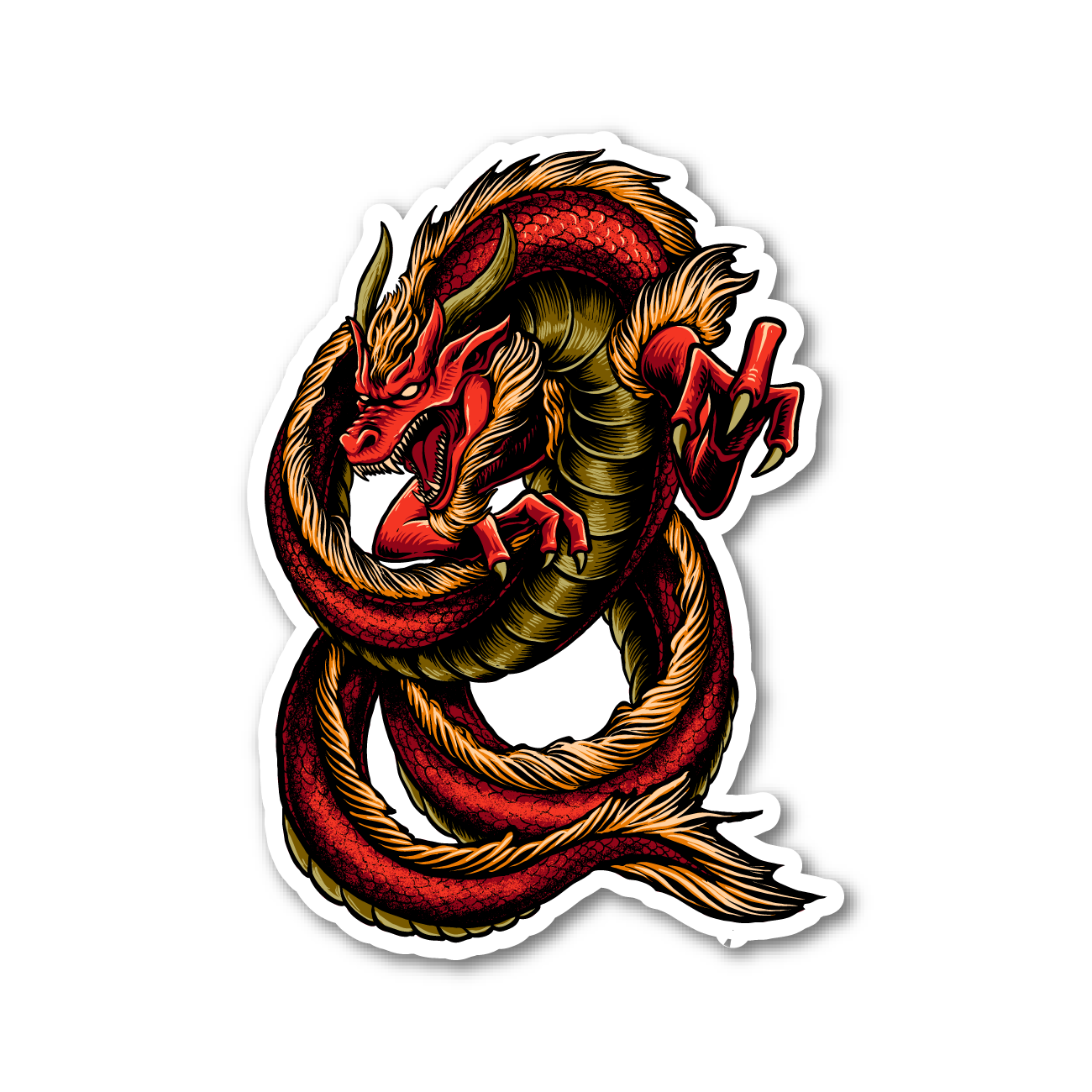 Red dragon