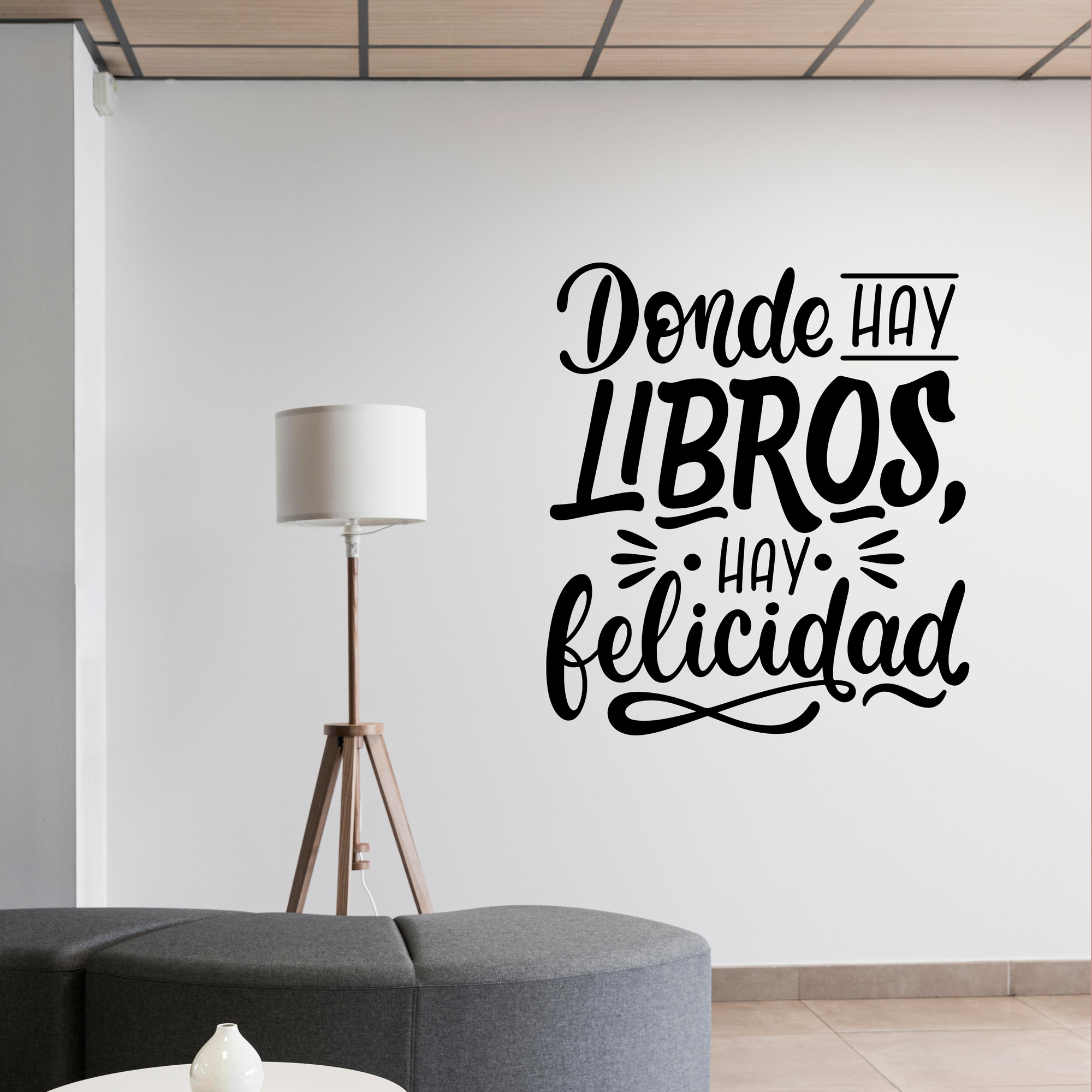 Donde hay libros hay felicidad