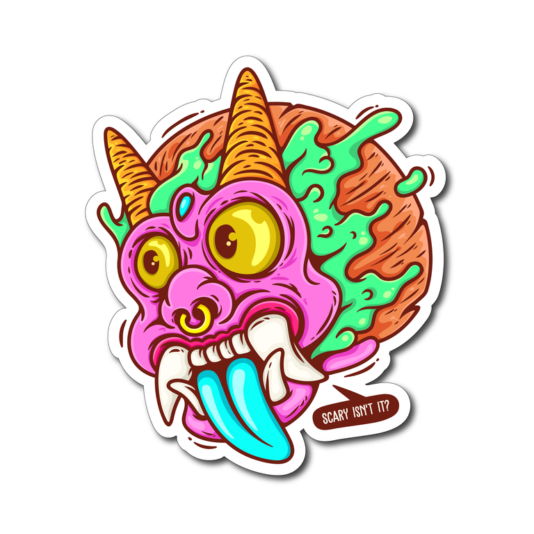 Terrible barong mask